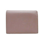 Prada Saffiano Leather Multicolor Bifold Wallet Compact with Coin Purse Beige — view 2