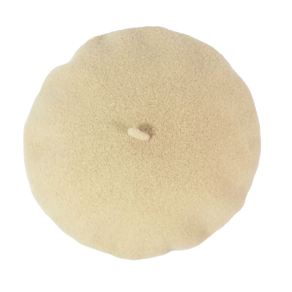 Hermes Chaine D'ancre Sante Honore Beret Bonisera Anchor Chain Wool Hat Beige 58 — view 3