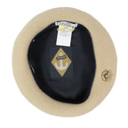 Hermes Chaine D'ancre Sante Honore Beret Bonisera Anchor Chain Wool Hat Beige 58 — view 5