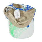 Hermes Davis Jungle Love Cap Botanical Flower All Over Pattern Series Button — view 5