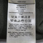Fendi Cashmere Knit Long Gloves Arm Cover Logo Five Fingers Green — view 5