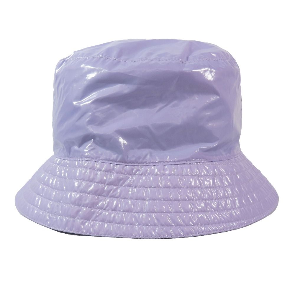 Hermes Red Bucket Hat Bakeha Rain Hat Nylon French Hat Purple 59 — view 2