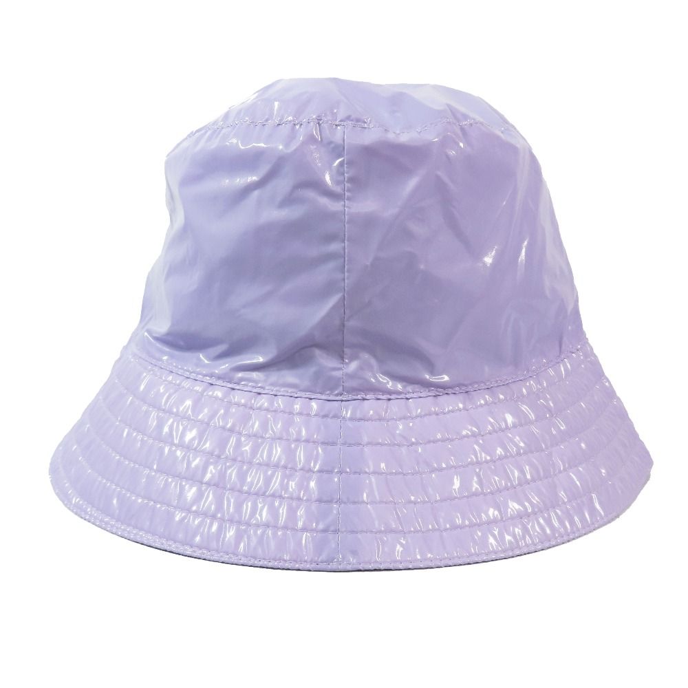 Hermes Red Bucket Hat Bakeha Rain Hat Nylon French Hat Purple 59 — view 3