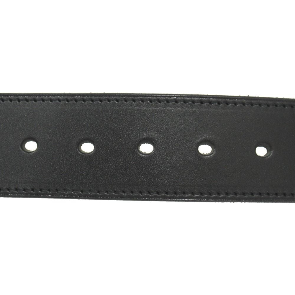 Hermes Martin Margiela Era Etriviere Leather Wide Belt 70 cm Black — view 4