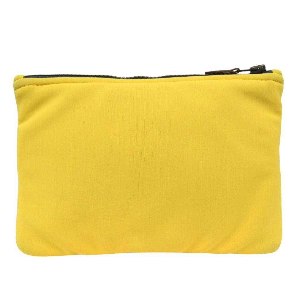 Hermes Neobain PM Flat Pouch Logo Yellow — view 2