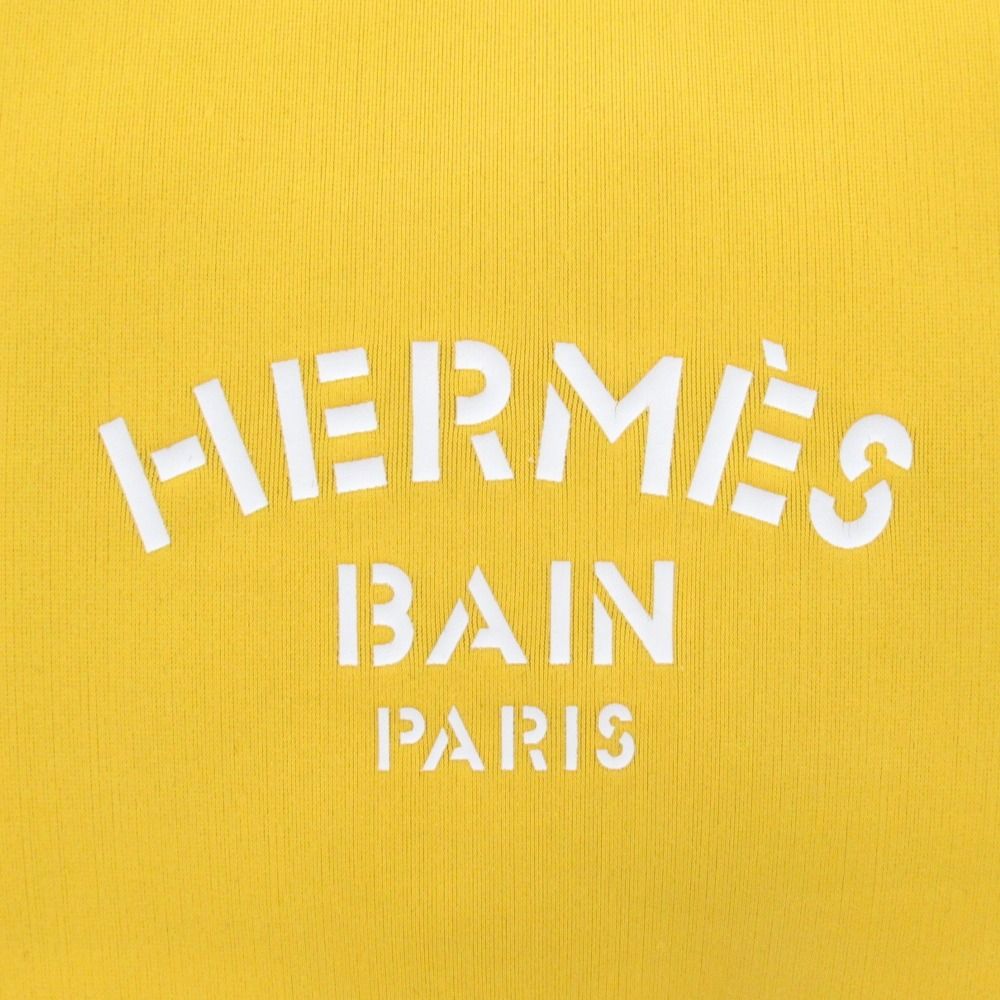 Hermes Neobain PM Flat Pouch Logo Yellow — view 3