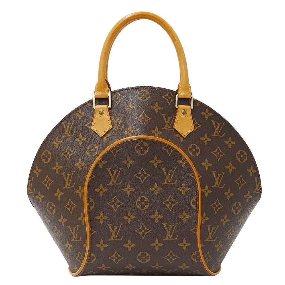 Louis Vuitton Bag Handbag Monogram Canvas Ellipse MM Brown Handheld Logo Large — view 2