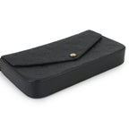 Louis Vuitton Monogram Empreinte Pochette Felicity Chain Wallet Noir Black — view 5