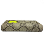 Gucci Key Case 6 Key Neon Heart GG Yellow Key Holder — view 6