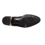 Louis Vuitton Dress Shoes Monogram Jacquard Velour Contrast Leather Business 10 — view 4