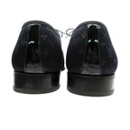 Louis Vuitton Dress Shoes Monogram Jacquard Velour Contrast Leather Business 10 — view 5