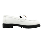 Hermes Loafers Moccasins Faubourg Veau Epsom White 37 — view 3