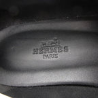 Hermes Loafers Moccasins Faubourg Veau Epsom White 37 — view 7