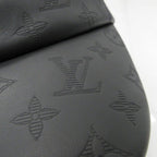 Louis Vuitton Cap Monogram Shadow Leather Hat Black — view 7
