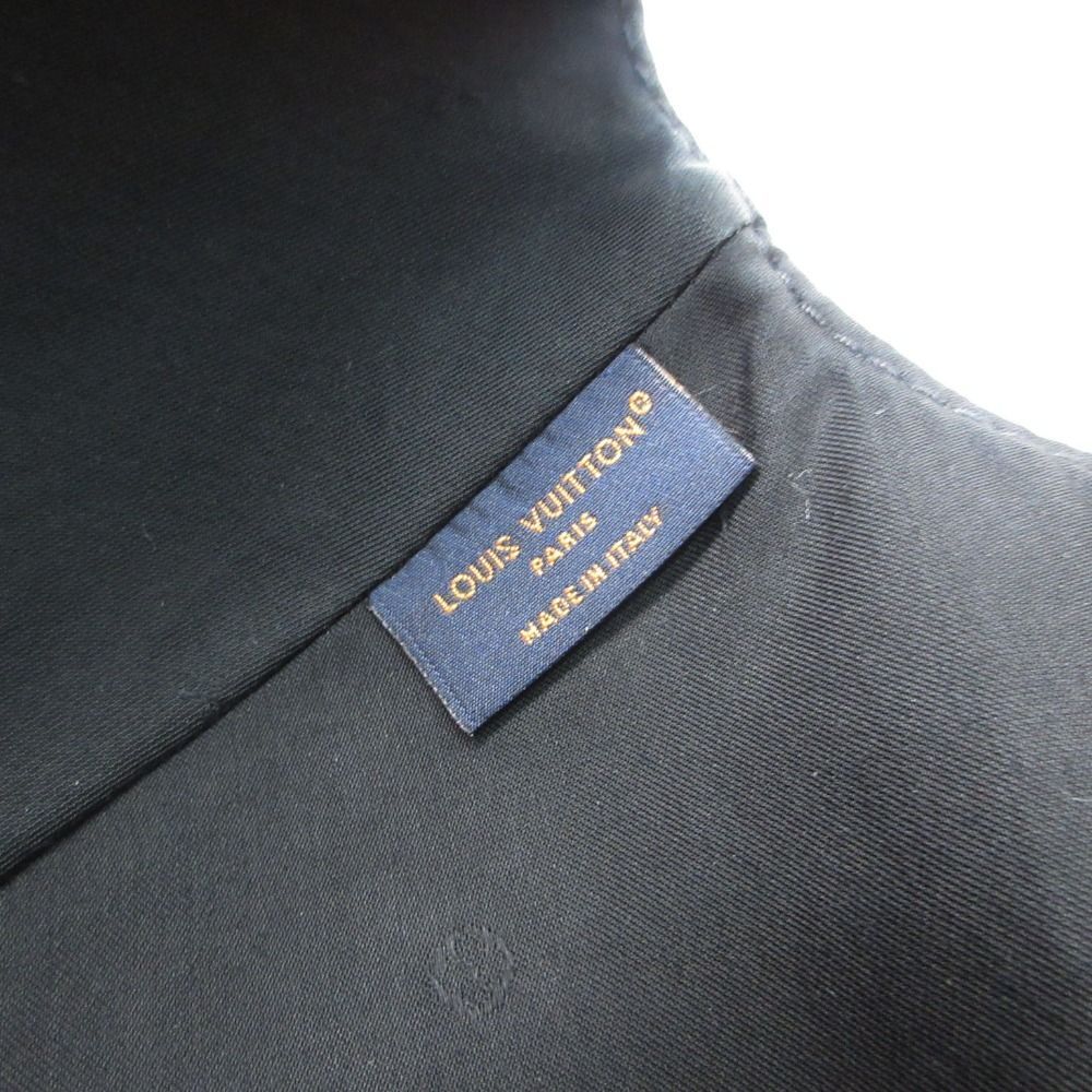 Louis Vuitton Cap Monogram Shadow Leather Hat Black — view 6