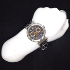 Versace Watch Aion Date Chronograph Small Seconds Black Dial SS Quartz Analog — view 8