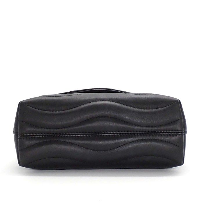 Louis Vuitton Shoulder Bag Holdomi LV New Wave Noir Black Calf Leather — view 4