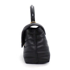 Louis Vuitton Shoulder Bag Holdomi LV New Wave Noir Black Calf Leather — view 3