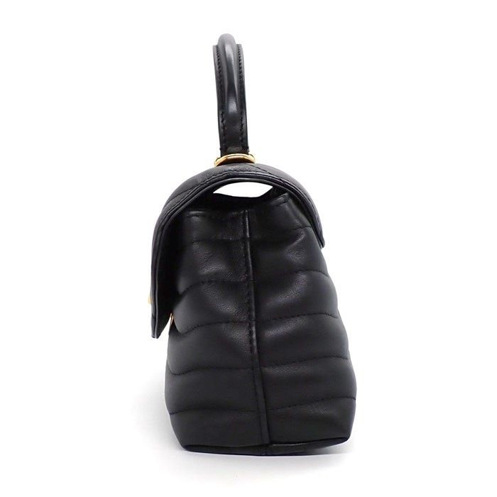 Louis Vuitton Shoulder Bag Holdomi LV New Wave Noir Black Calf Leather — view 3