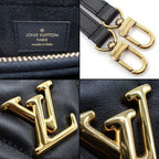 Louis Vuitton Shoulder Bag Holdomi LV New Wave Noir Black Calf Leather — view 6
