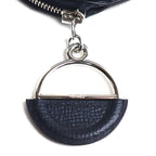 Hermes in the Loop Mini Veau Epsom Coin Case Blue Indigo Multicolor — view 5