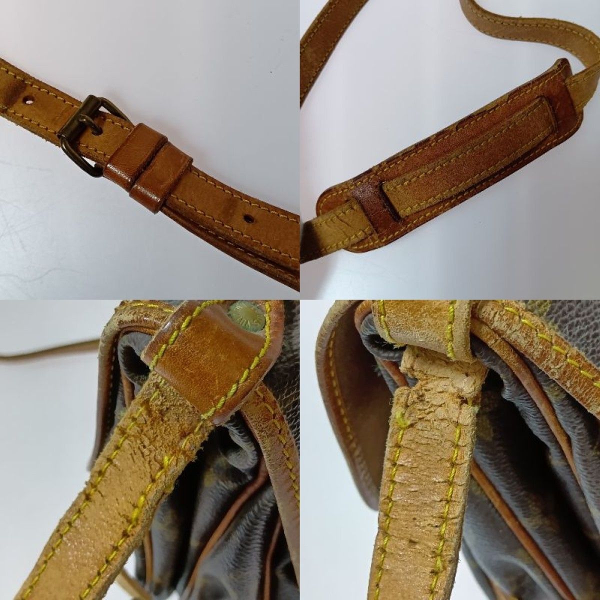 Louis Vuitton Monogram Saumur 30 Shoulder Bag Brown — view 7