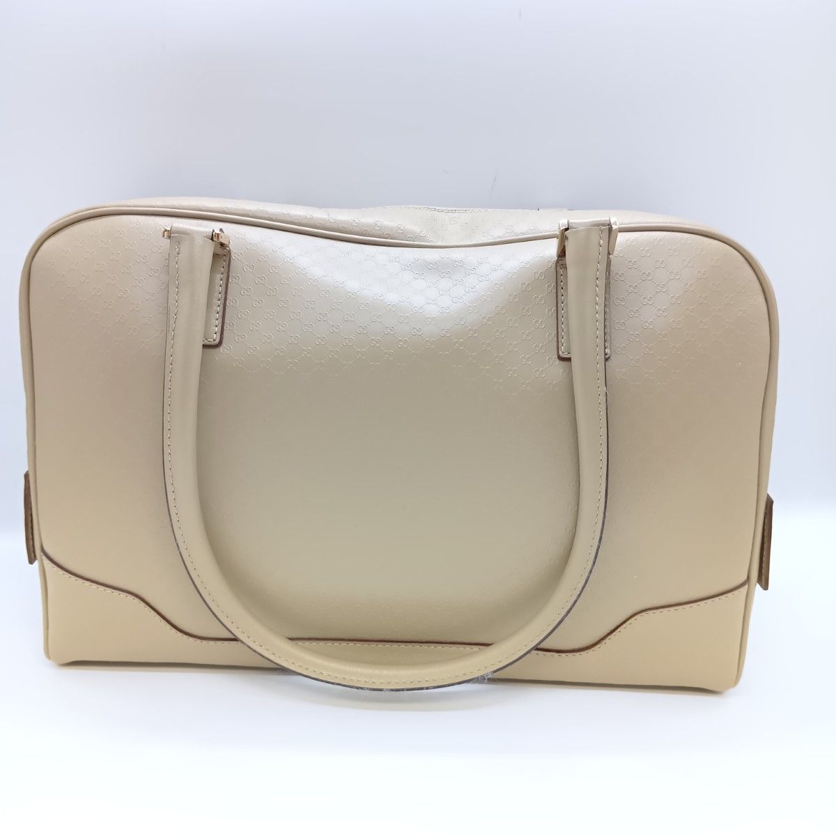 Gucci Micro GG Boston Bag 002 Beige — view 2