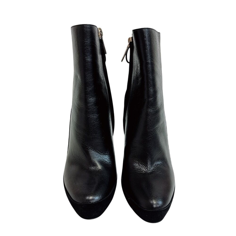 Dior M1 Leather Booties Black Boot — view 2