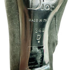 Dior M1 Leather Booties Black Boot — view 5