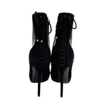 Dior M1 Leather Booties Black Boot — view 3