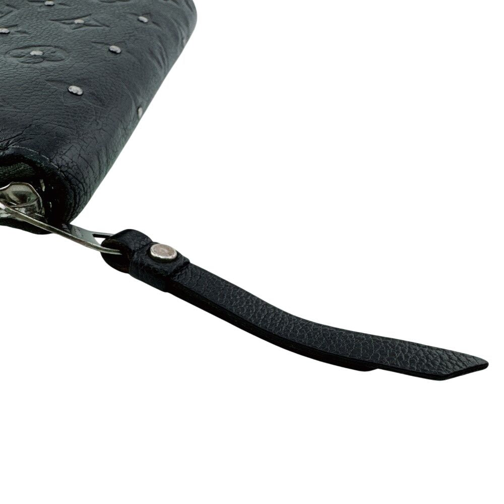 Louis Vuitton Studded Zippy Wallet Platine Monogram Empreinte Leather Black — view 7