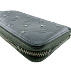 Louis Vuitton Studded Zippy Wallet Platine Monogram Empreinte Leather Black — view 6