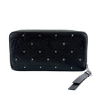 Louis Vuitton Studded Zippy Wallet Platine Monogram Empreinte Leather Black — view 2