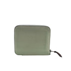 Hermes Coin Card Case Purse Leather Bifold Wallet White — view 2