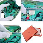 Hermes Coin Card Case Purse Leather Bifold Wallet White — view 8