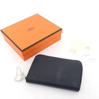 Hermes Card Case Zip Azap Cheval Color Brown Nuit Horse — view 6