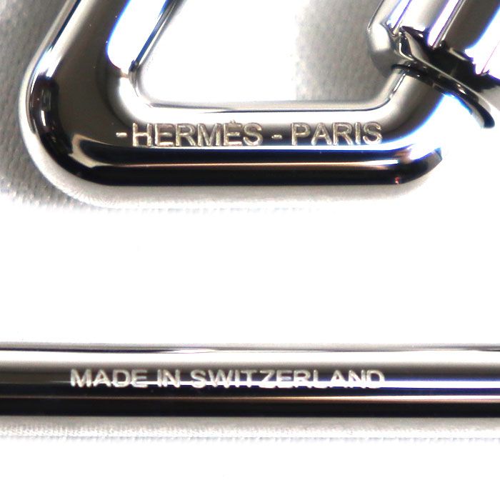 Hermes to Speed Key Ring Silver — view 5