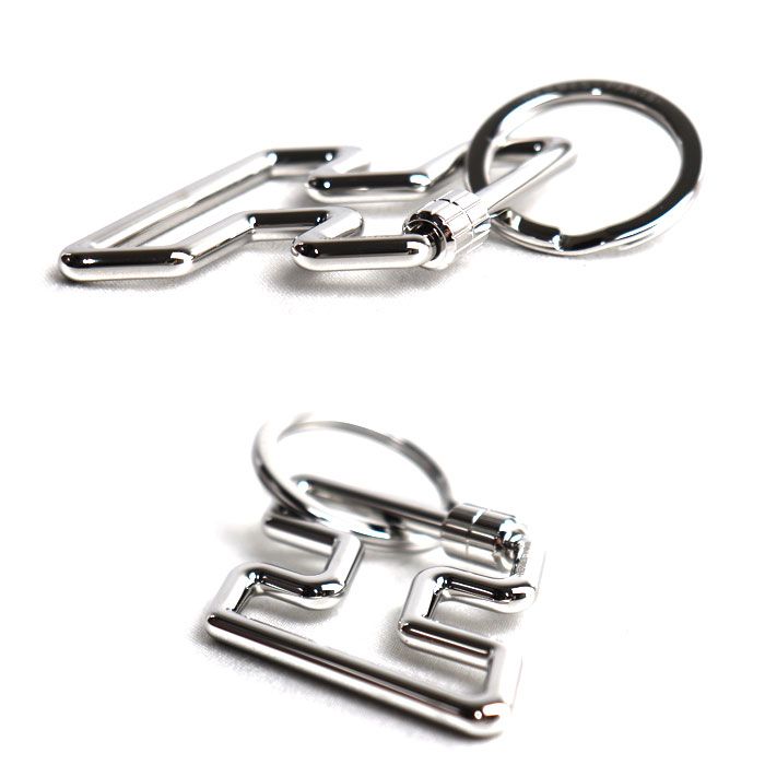 Hermes to Speed Key Ring Silver — view 4