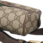 Gucci GG Canvas Leather Belt Bag — view 4
