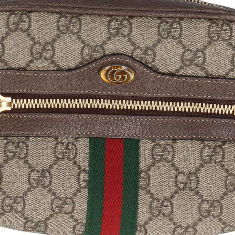 Gucci GG Canvas Leather Belt Bag — view 5