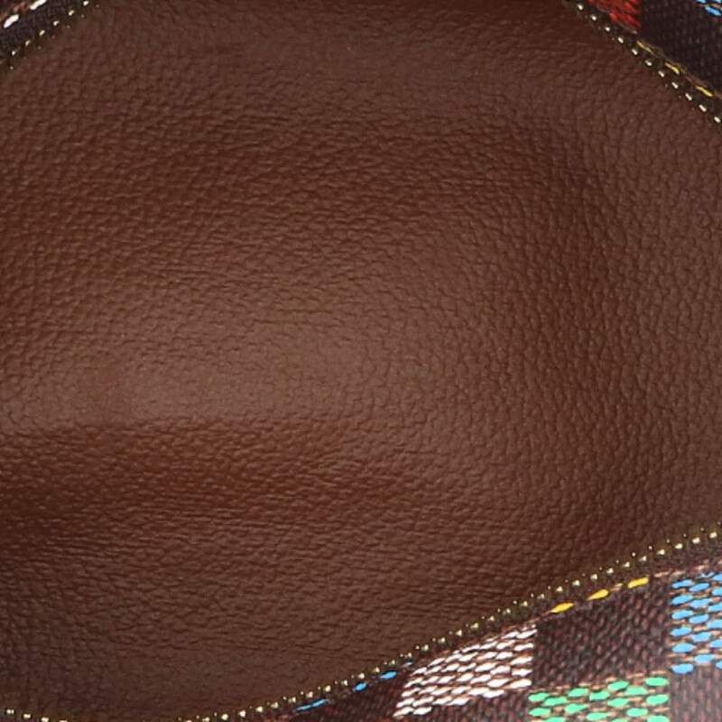 Louis Vuitton Rocker Dopp Kit Bursdamier Multicolor Clutch — view 3