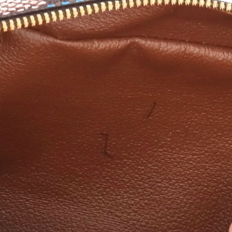 Louis Vuitton Rocker Dopp Kit Bursdamier Multicolor Clutch — view 5