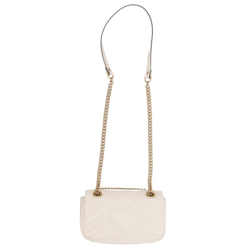Gucci GG Marmont Leather Chain Shoulder Bag — view 2