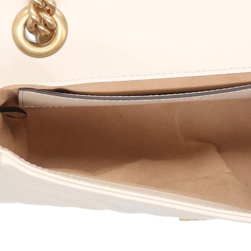 Gucci GG Marmont Leather Chain Shoulder Bag — view 3