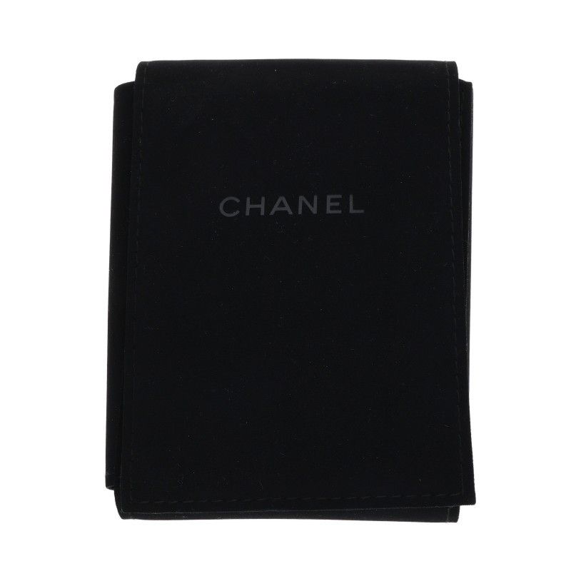 Chanel CC Logo Rhinestone Faux Pearl Necklace — view 5