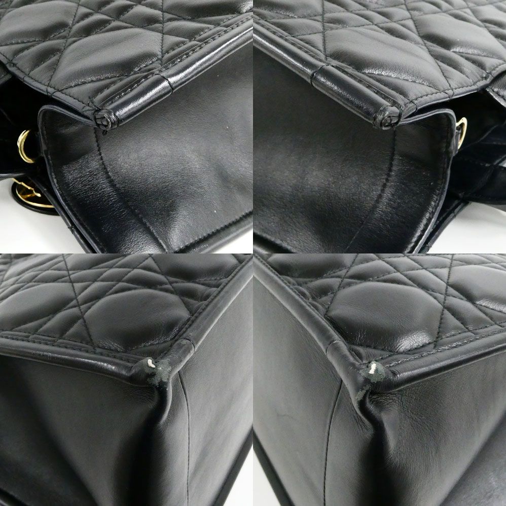 Dior Book Tote Macro Cannage Shoulder Calfskin — view 9