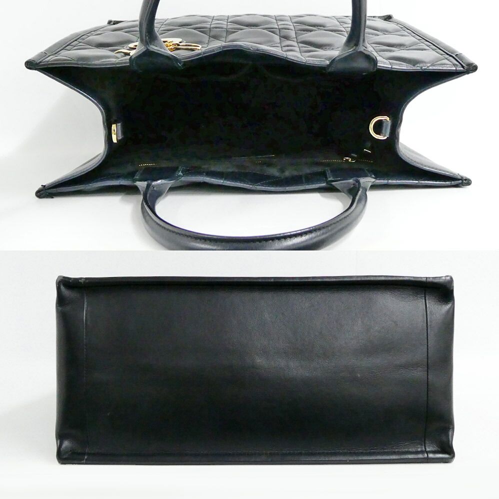 Dior Book Tote Macro Cannage Shoulder Calfskin — view 4