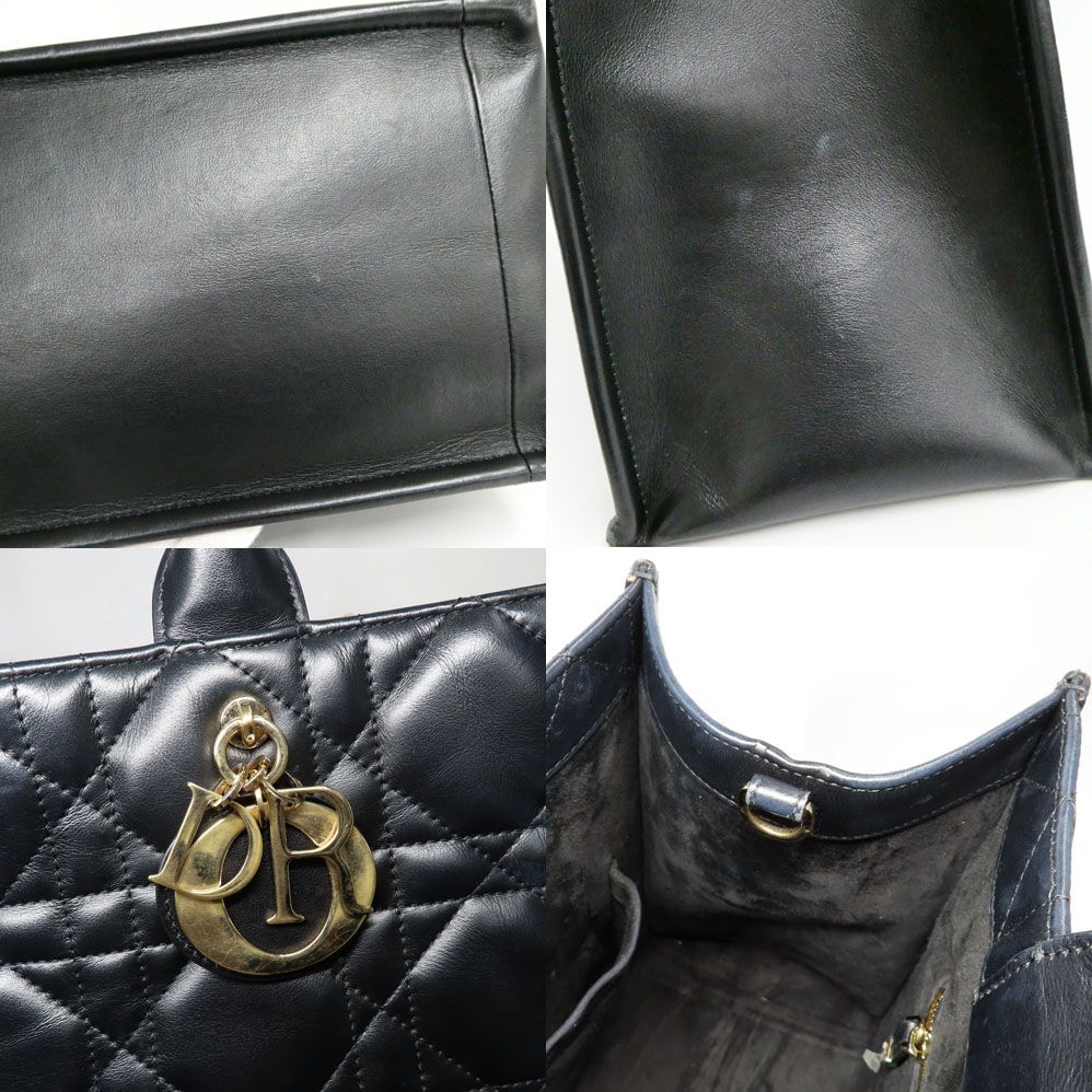Dior Book Tote Macro Cannage Shoulder Calfskin — view 7