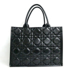 Dior Book Tote Macro Cannage Shoulder Calfskin — view 2