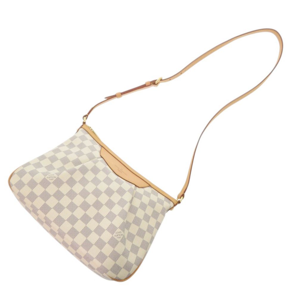Louis Vuitton Siracusa PM Damier Azur Shoulder Bag — view 6